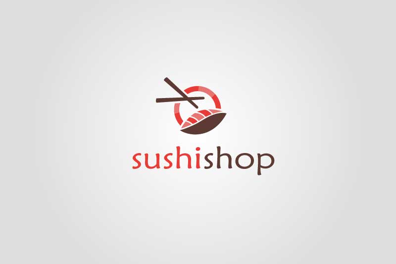 Логотип для суши магазина/ресторана