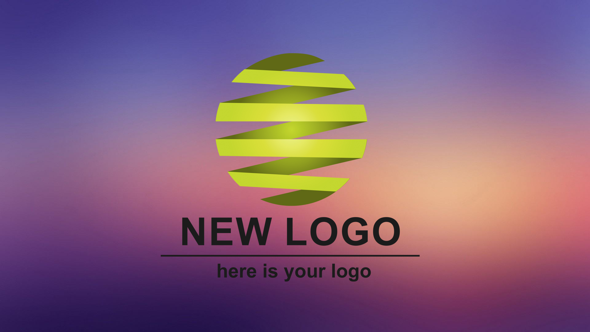 логотип глобус: зеленый круг