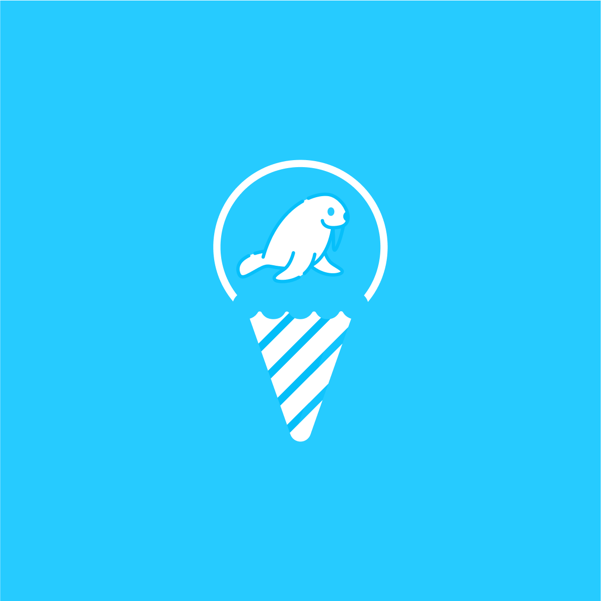 Логотип: продажа мороженного