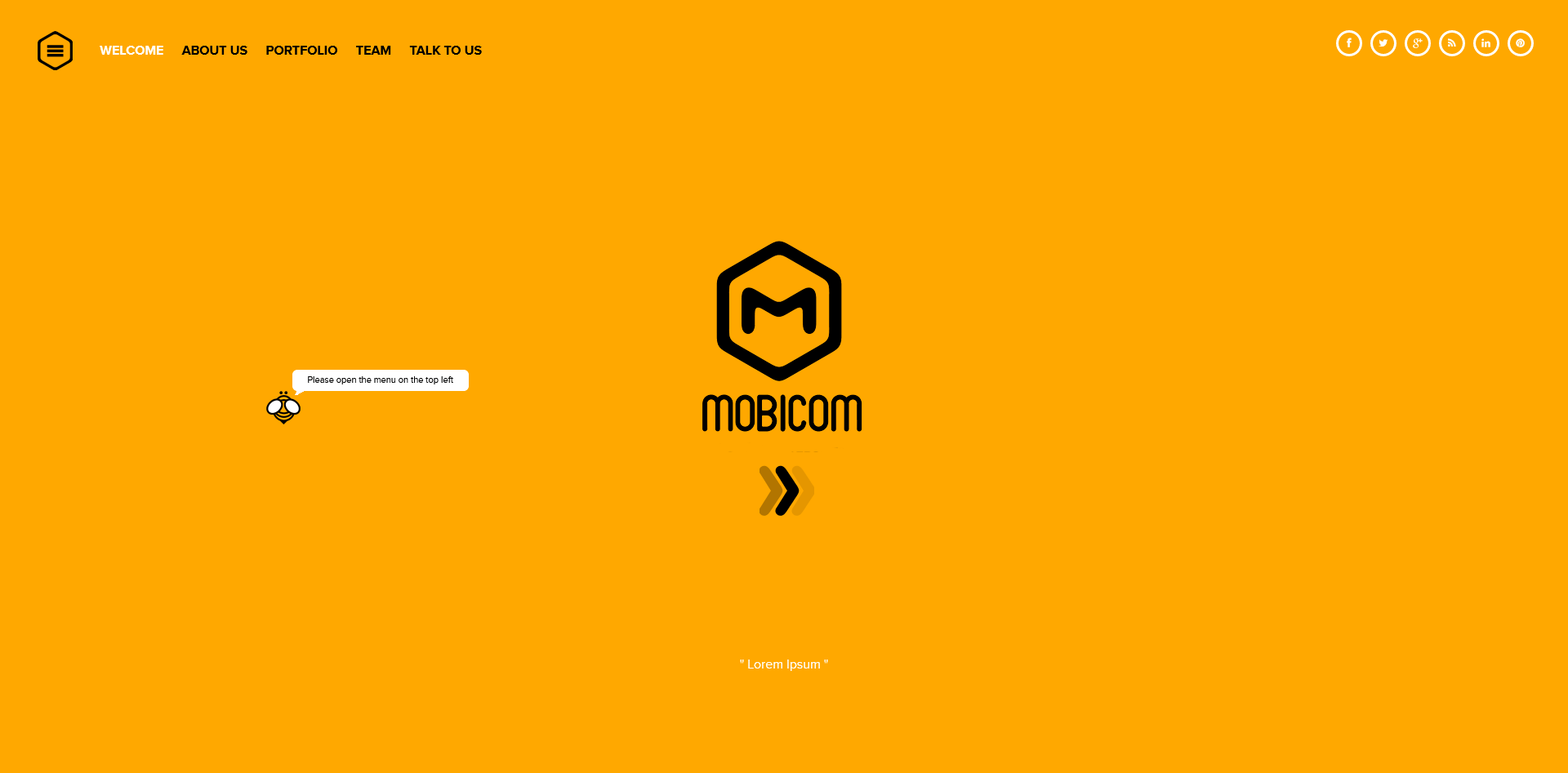 Mobicom - Адаптивный Шаблон MODx