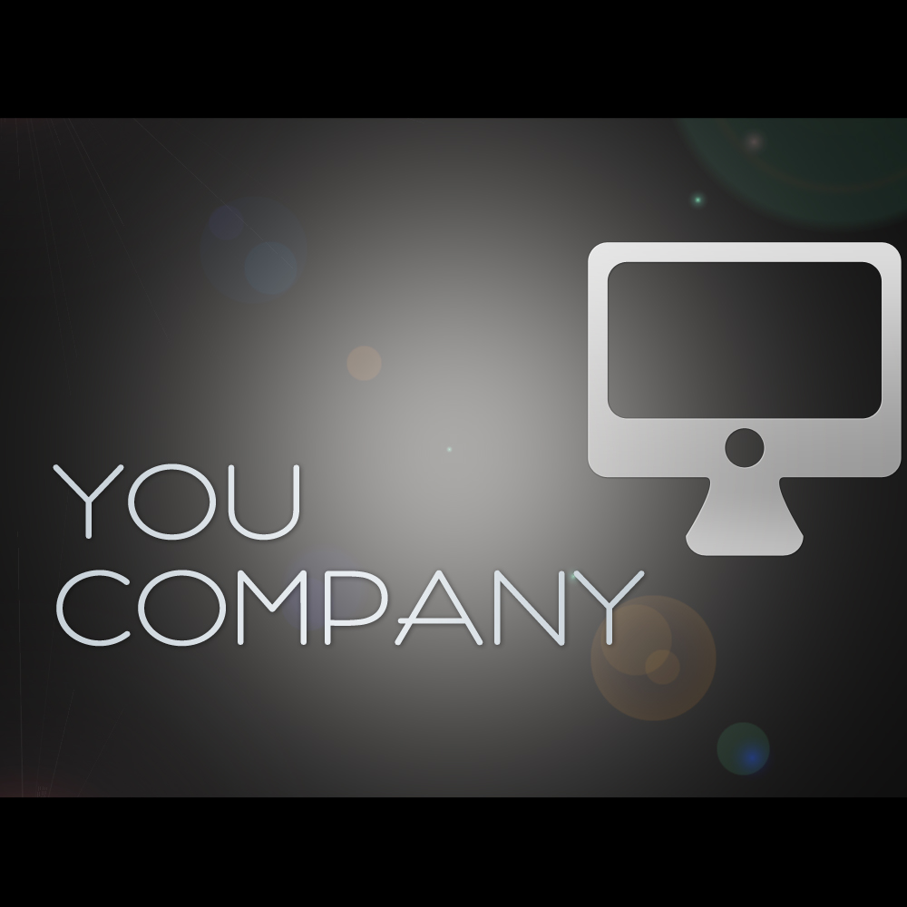 Логотип компьютерной компании