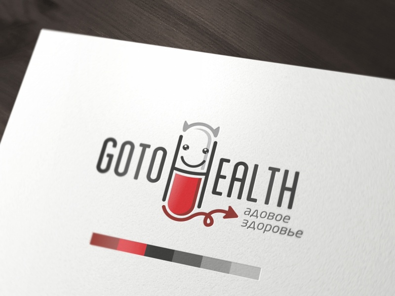 Готовый логотип для медицины GoToHealth
