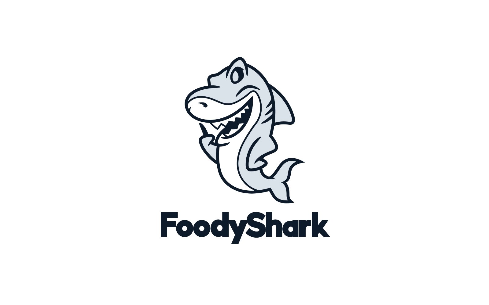 Логотип шаблон для кафе или ресторана, магазина еды и напитков