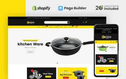 Shopify шаблон готовый интернет-магазин, для дизайна интерьеров и мебели