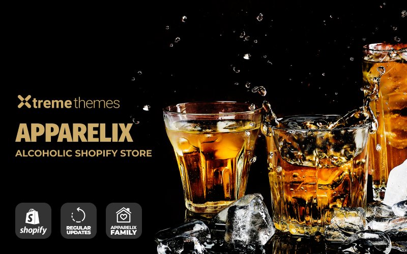 Shopify шаблон готовый интернет-магазин, магазина еды и напитков