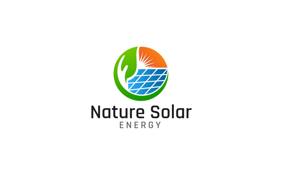Логотип шаблон альтернативная энергия