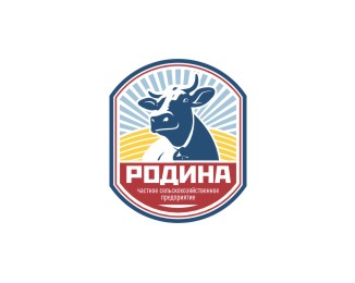 Логотип шаблон, сельское хозяйство