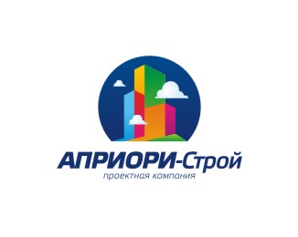 Логотип шаблон, строительная компания
