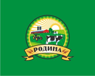 Логотип шаблон, частное сельскохозяйственное предприятие
