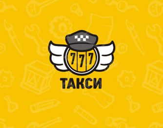 Логотип шаблон, такси