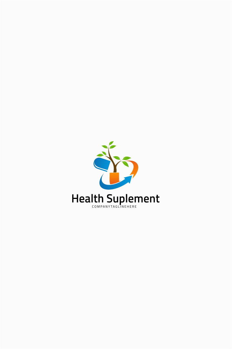 Логотип шаблон на медицинскую тему