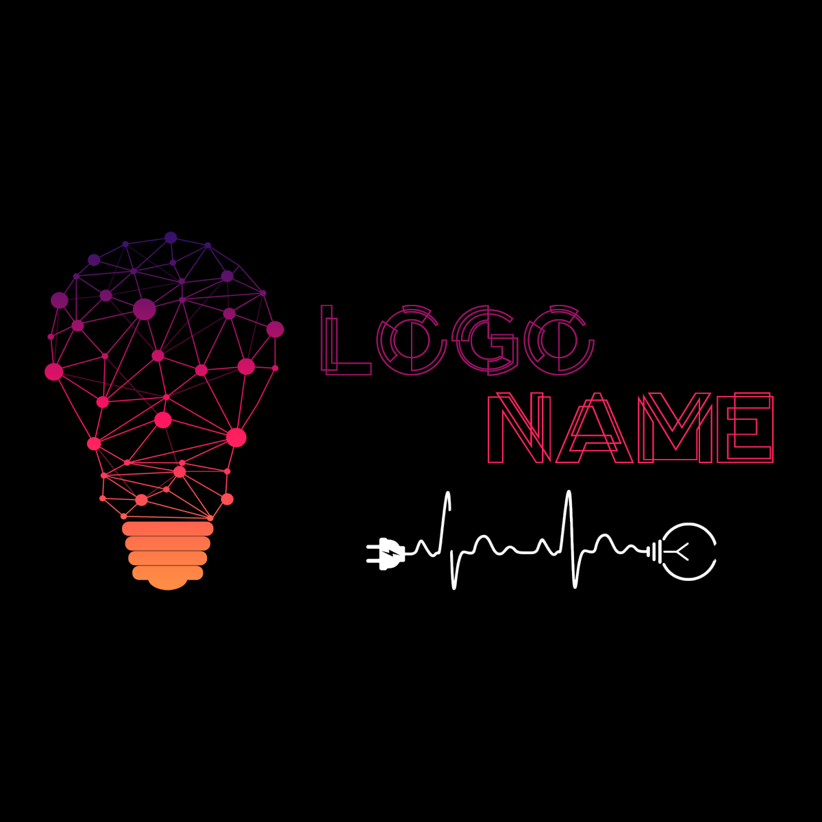 Логотип: Электроника