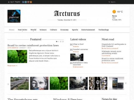 Arcturus - Joomla News